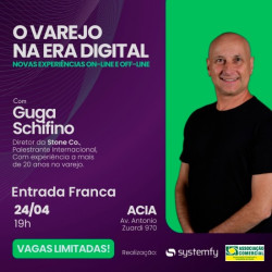 Palestra - O varejo na era digital (ASSENTO) (CUPOM SEM VALIDADE)