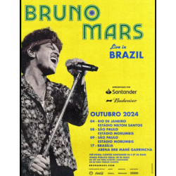 Show do Bruno Mars – Tour Celestial 2024 (Cadeira Exclusiva) (CUPOM SEM VALIDADE)
